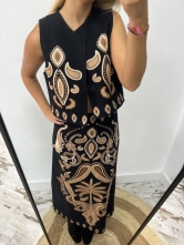 Conjunto Estampado Blusa o Chaleco