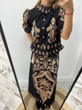 Conjunto Estampado Blusa o Chaleco