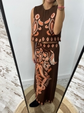 Conjunto Estampado Blusa o Chaleco