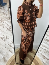 Conjunto Estampado Blusa o Chaleco