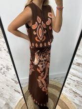 Conjunto Estampado Blusa o Chaleco