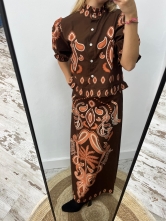 Conjunto Estampado Blusa o Chaleco