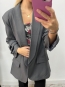 Blazer Elegante Gris