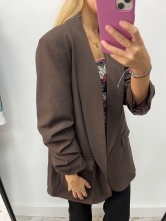 Blazer Elegante Marrón