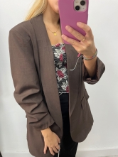 Blazer Elegante Marrón