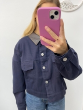 Chaqueta Vaquera Detalle Polipiel