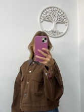 Chaqueta Vaquera Detalle Polipiel