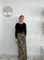 Pantalon Wide -Leg Estampado Leopardo