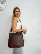 Bolso Bandolera Tira Animal Print