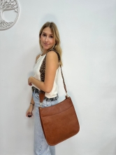 Bolso Bandolera Tira Animal Print