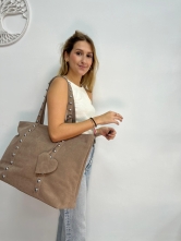 Bolso Shopper con Tachuelas