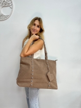 Bolso Shopper con Tachuelas