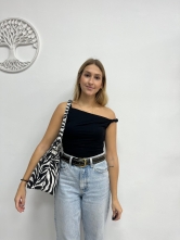 Bolso Animal Print Estilo Shopper