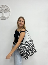 Bolso Animal Print Estilo Shopper