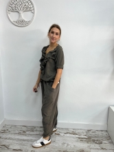 Conjunto de Chándal Gris Pardo