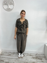 Conjunto de Chándal Gris Pardo