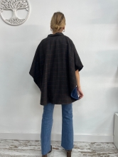 ✨ Capa estilo british con cuadros Marrón ✨