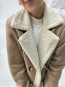 Chaqueta de Borreguito Suave Beige