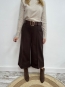 Pantalón Culotte Marrón