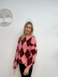 Jersey de punto Rombos Rosa y Burdeos
