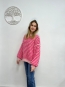 Jersey Rosa de Punto Jacquard
