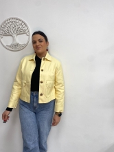 Chaqueta Polipiel Botones