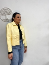 Chaqueta Polipiel Botones