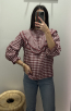 Blusa volantes vichy