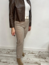 Pantalón Cuadros Gris