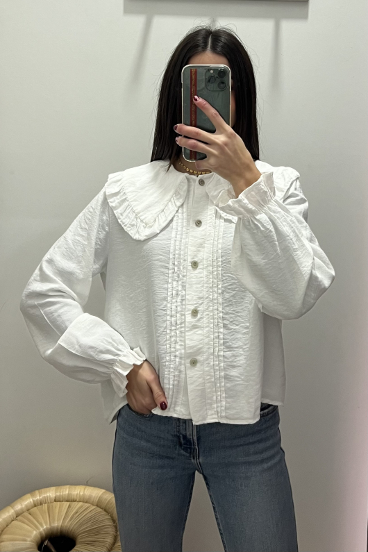 Blusa cuello bebé