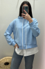 Sudadera bajo camisa