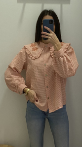 Blusa cuello bebé