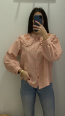 Blusa cuello bebé