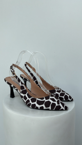Zapato tacón animal print