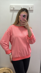 Sudadera rayas
