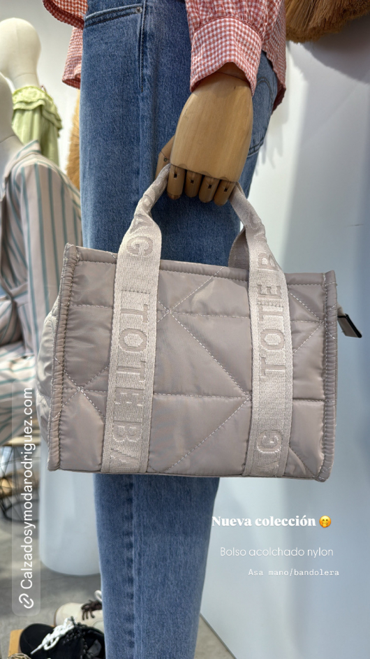 Bolso bandolera acolchado