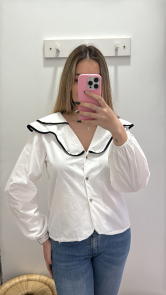 Blusa cuello XL