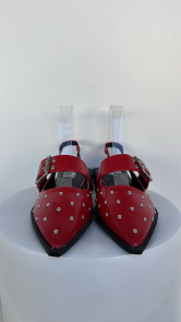 Sandalia Mule tachas