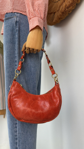 Bolso bandolera piel