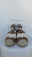 Alpargata camel con bordado