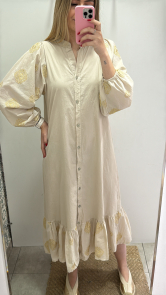 Vestido camisero boho chic