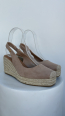 Cuñas Antelina beige