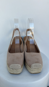 Cuñas Antelina beige