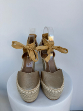 Cuñas Esparto con lazada