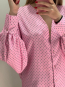 Blusa lunares satén