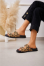 Sandalias Planas Animal Print