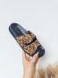 Sandalias Planas Animal Print