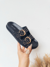 Sandalia Plana tachas
