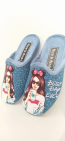 ZAPATILLA CASA ESTAMPADA