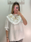 Blusa bordados hilo